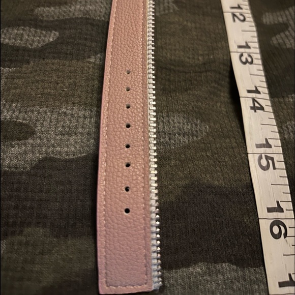 Steve Madden Zipper Wrap Watch- Pink - Picture 3 of 12